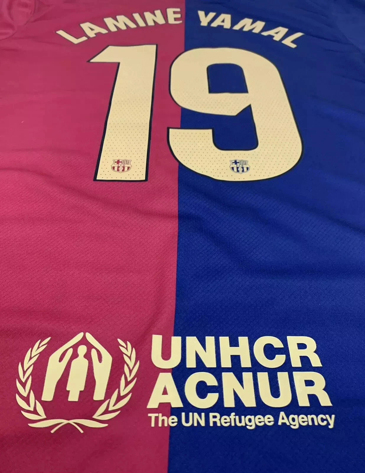Lamine Yamal Barcelona FC #19 Home 2024/2025 Men
