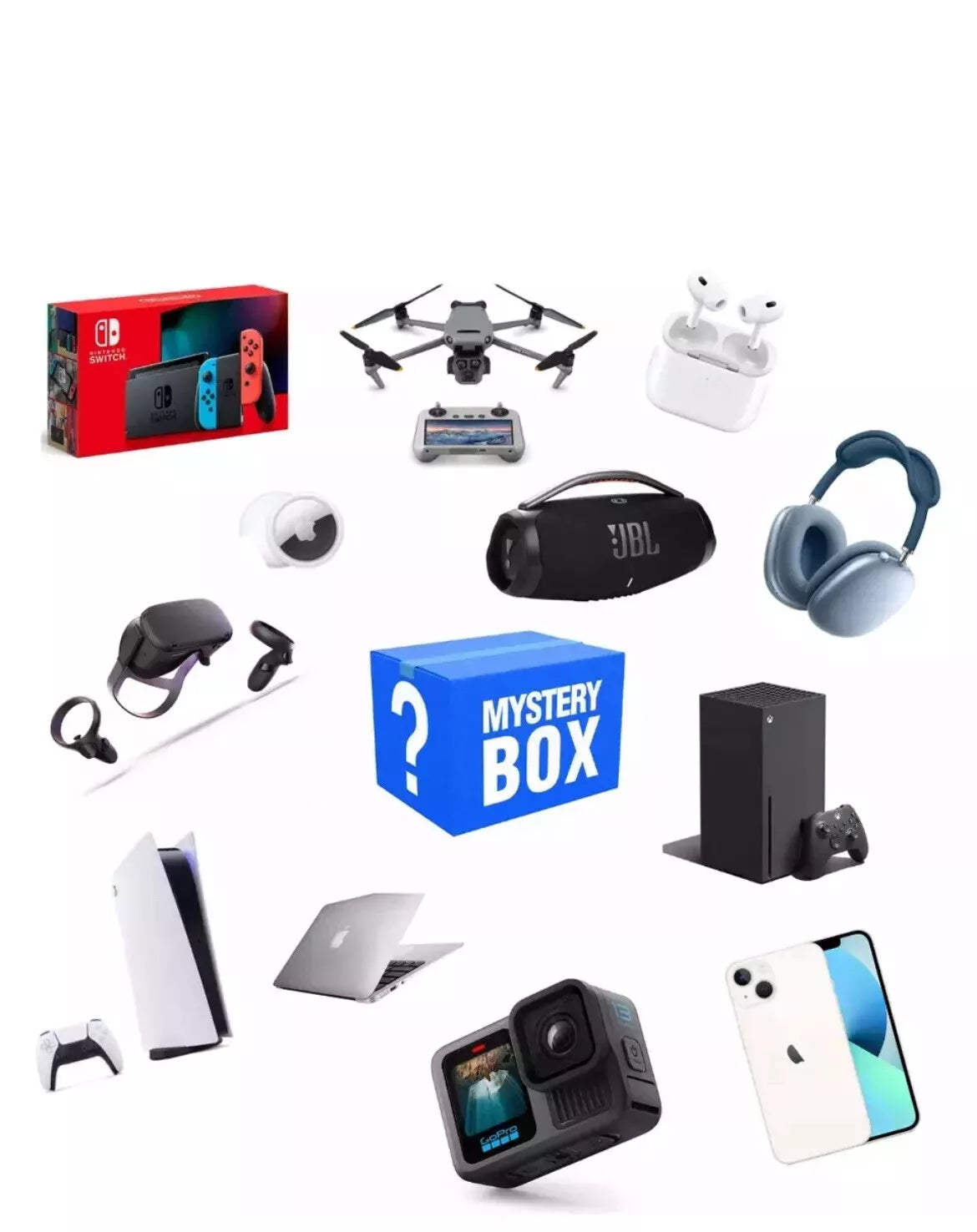 Mystery Loot Electronic Box! All Brand New!2025!Read Description