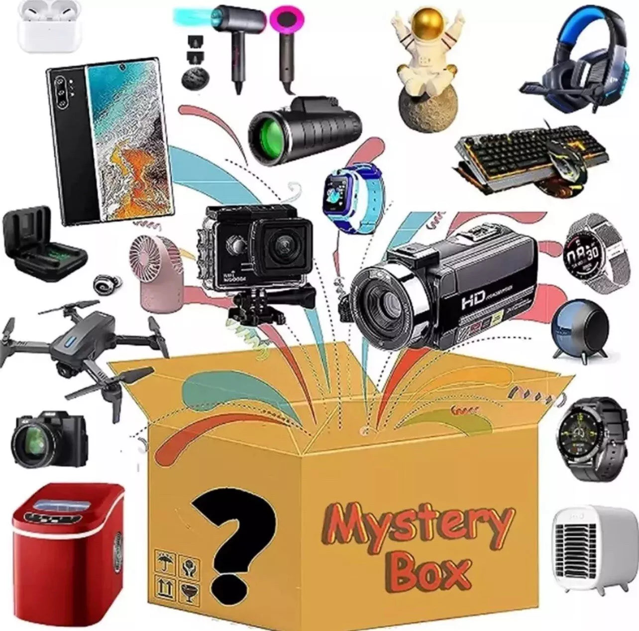 HOT!Mystery Loot Electronic Box! All Brand New!2025!Read Description