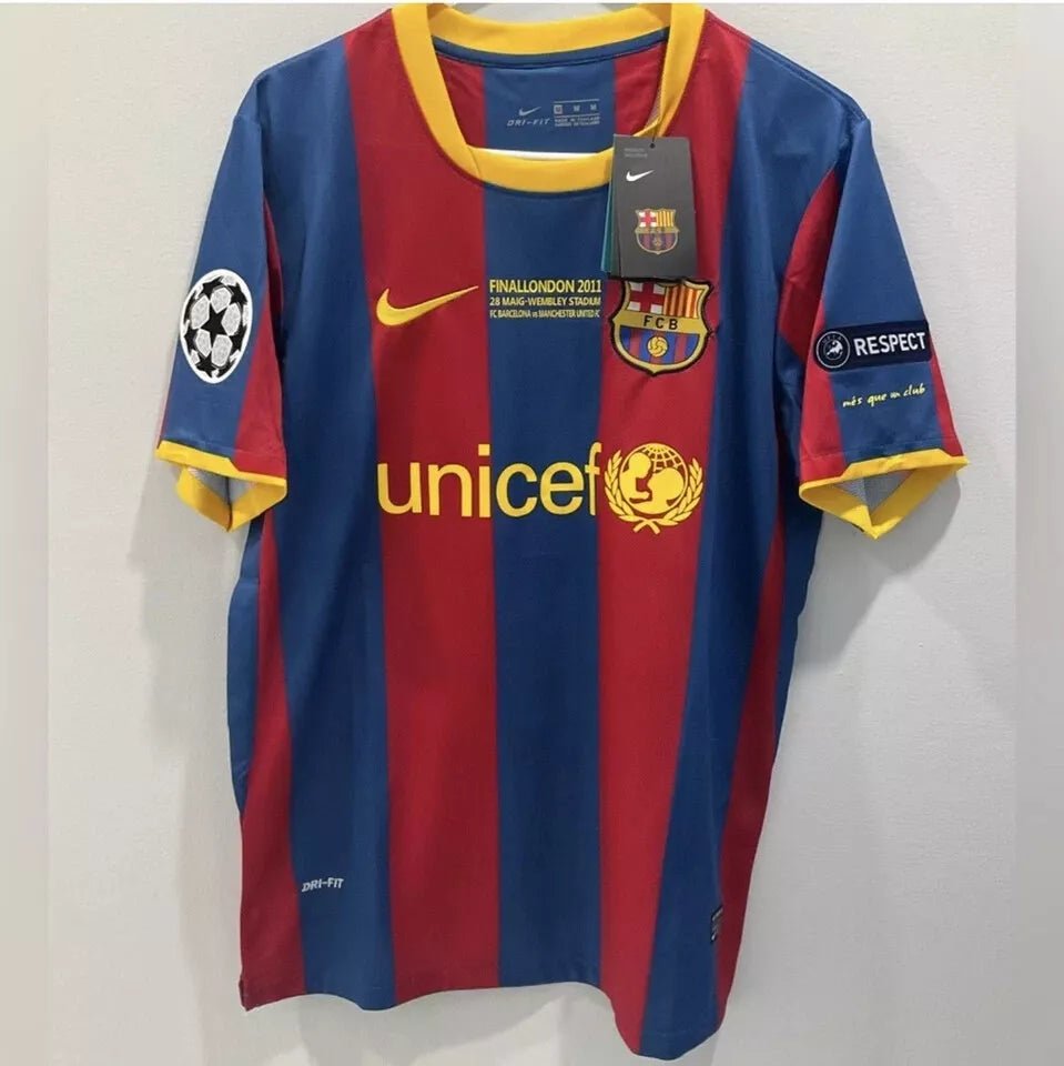 Barcelona Messi Mens UCL Final 2011 Jersey