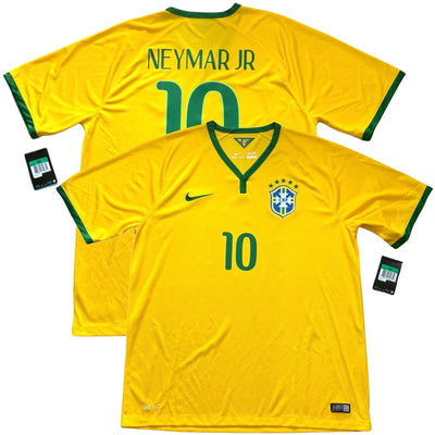 2014/15 Brazil Home Jersey #10 Neymar JR Nike Soccer World Cup kit