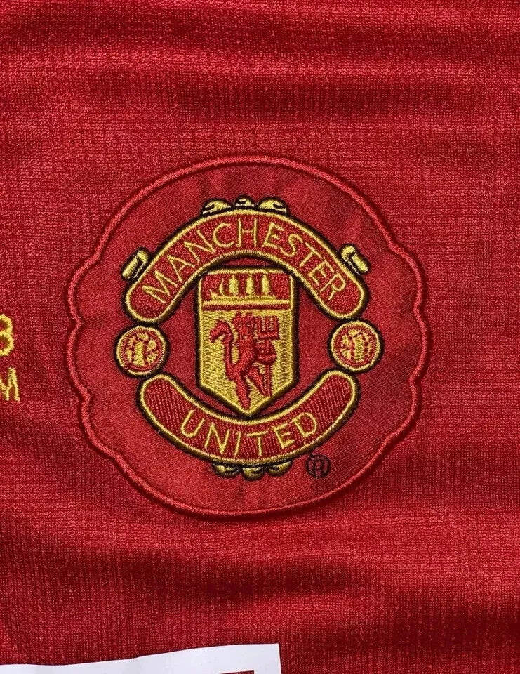 Cristiano Ronaldo #7 2008 UCL Final Manchester United Nike Long Sleeve Jersey