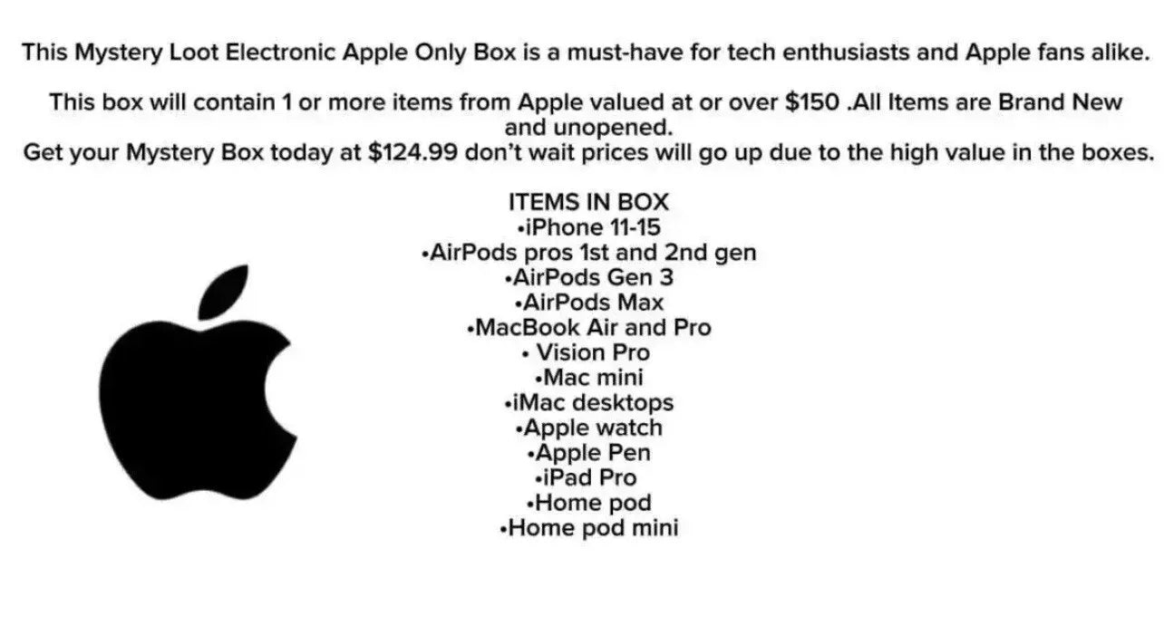 HOT!Mystery Loot Electronic Box! All Brand New!2025!Read Description