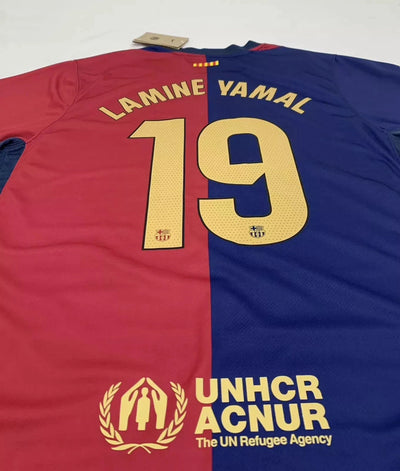 Lamine Yamal Barcelona FC #19 Home 2024/2025 Men