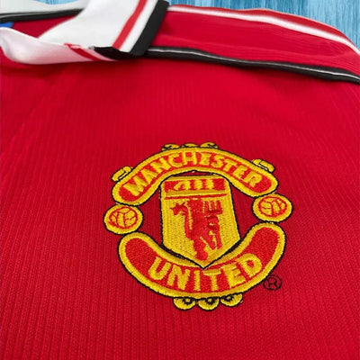 Beckham #7 Manchester United 1998-1999 Home Jersey