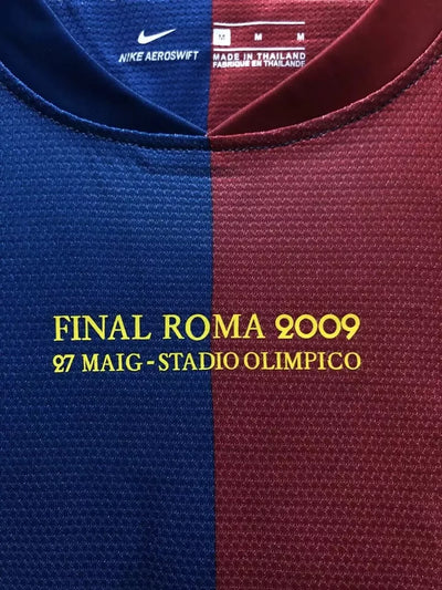 Retro Messi Jersey FC Barcelona Jersey 2008/09 Football Shirt Home Soccer Jersey