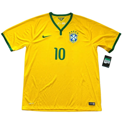 2014/15 Brazil Home Jersey #10 Neymar JR Nike Soccer World Cup kit