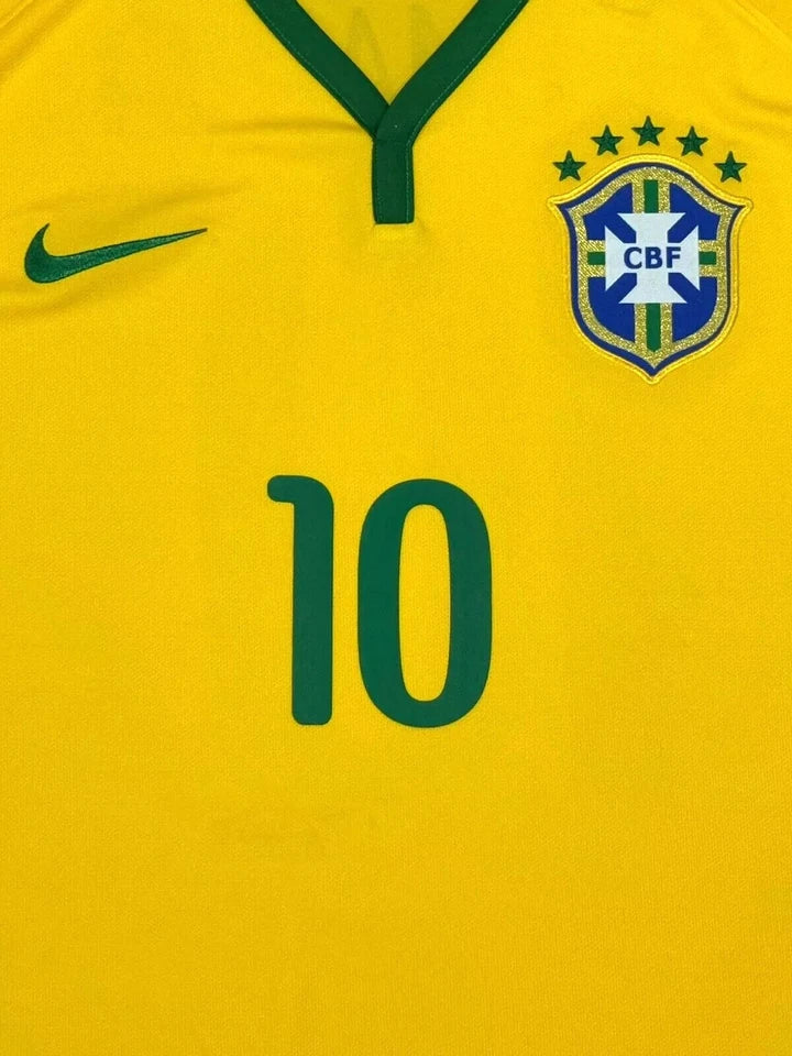 2014/15 Brazil Home Jersey #10 Neymar JR Nike Soccer World Cup kit