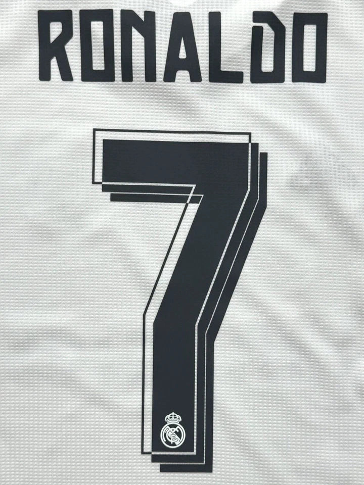 2015/16 Real Madrid Home Jersey #7 Ronaldo Adidas Soccer Champions CR7 Kit