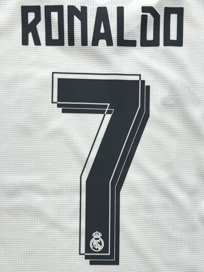2015/16 Real Madrid Home Jersey #7 Ronaldo Adidas Soccer Champions CR7 Kit