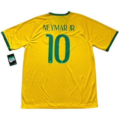 2014/15 Brazil Home Jersey #10 Neymar JR Nike Soccer World Cup kit