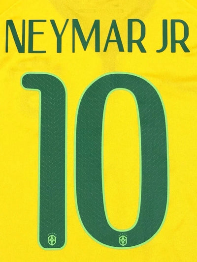 2014/15 Brazil Home Jersey #10 Neymar JR Nike Soccer World Cup kit